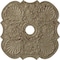 Ekena Millwork Flower Ceiling Medallion (Canopies up to 6 1/4"), 29"OD x 3 5/8"ID x 1 3/8"P, Gobi Desert Crackle CM29FWGDC - alternate 1